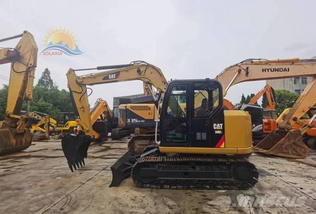 CAT 308 E 2 حفارات وسط 7 طن - 12 طن