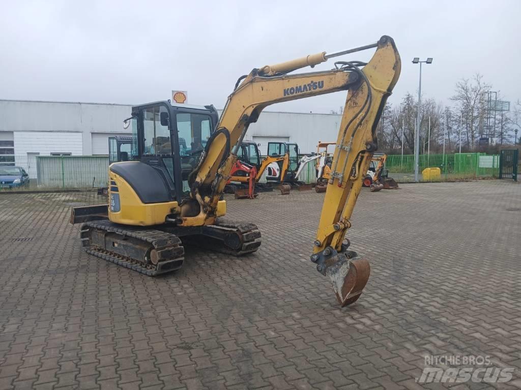 Komatsu PC 55 MR حفارات صغيرة أقل من 7 طن (حفارات صغيرة)
