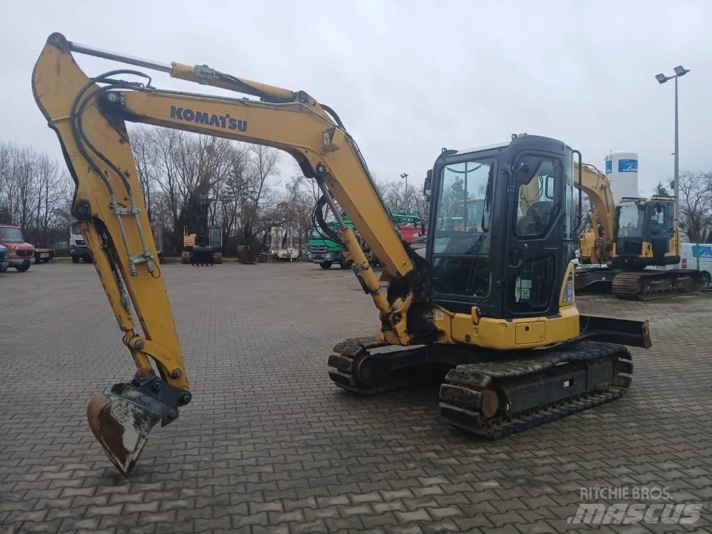 Komatsu PC 55 MR حفارات صغيرة أقل من 7 طن (حفارات صغيرة)