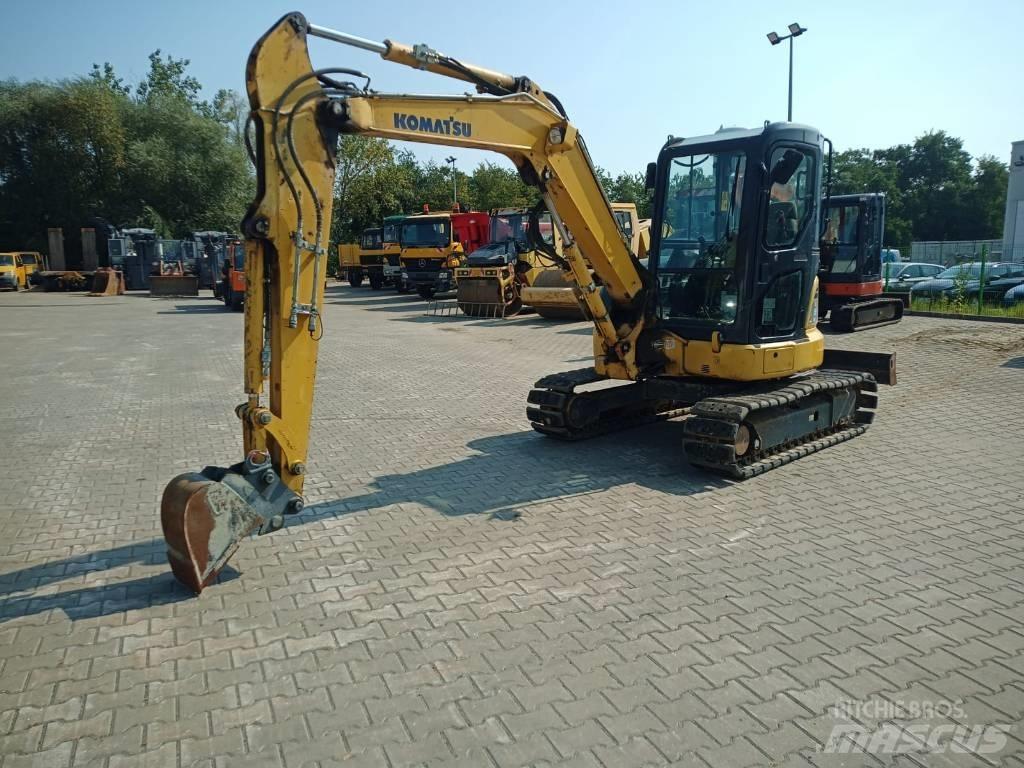 Komatsu PC 55 MR حفارات صغيرة أقل من 7 طن (حفارات صغيرة)