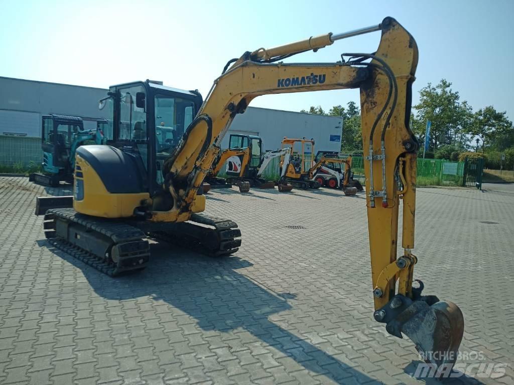 Komatsu PC 55 MR حفارات صغيرة أقل من 7 طن (حفارات صغيرة)