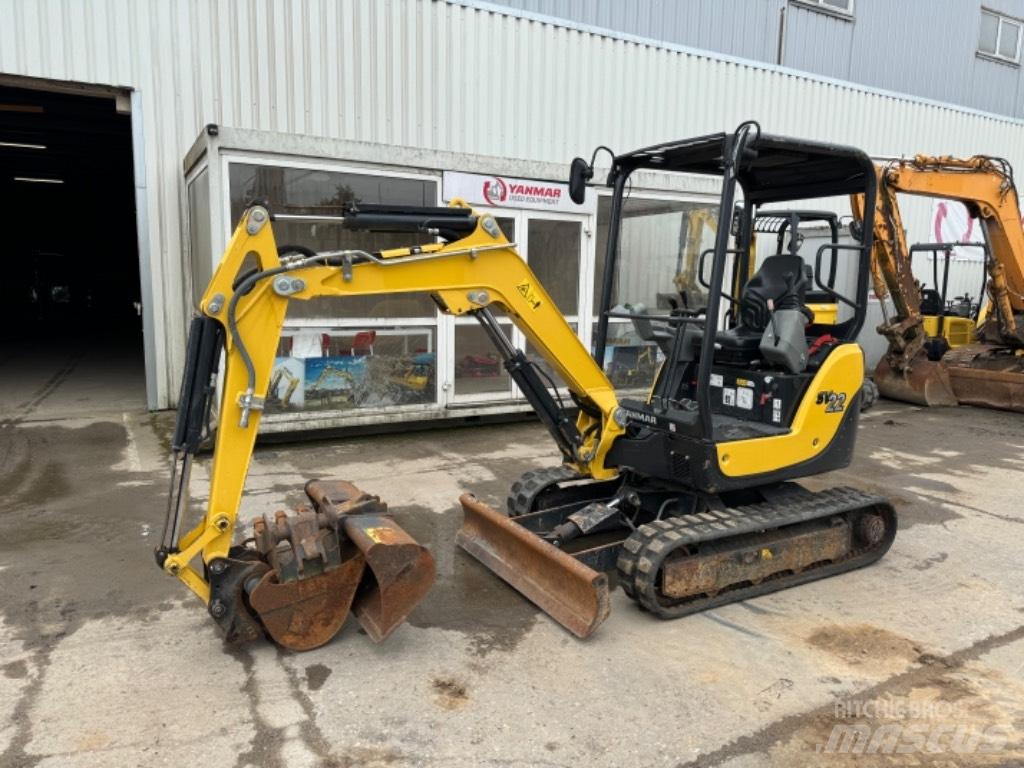 Yanmar SV22 (01319) حفارات صغيرة أقل من 7 طن (حفارات صغيرة)