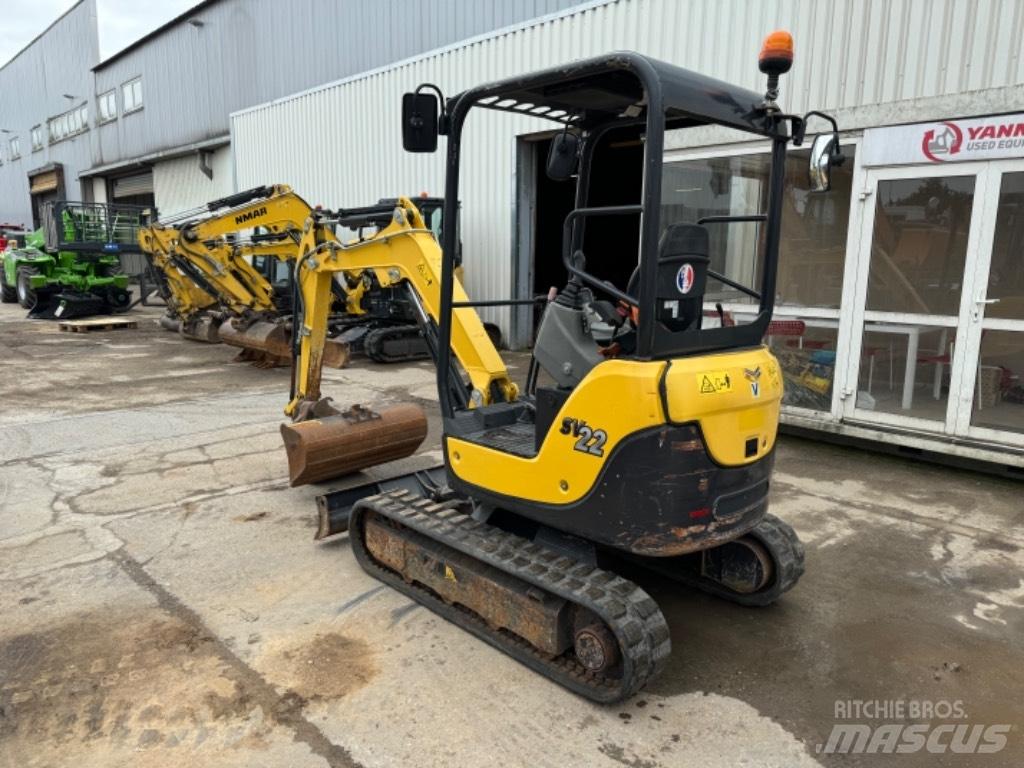 Yanmar SV22 (01319) حفارات صغيرة أقل من 7 طن (حفارات صغيرة)