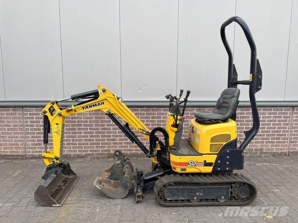 Yanmar YAN SV08 حفارات صغيرة أقل من 7 طن (حفارات صغيرة)