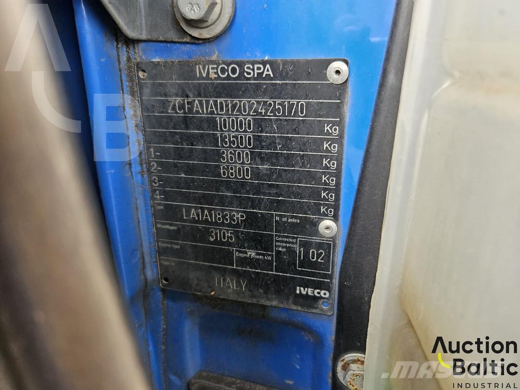 Iveco 100E 18 المنصات الهوائية المثبتة على شاحنة