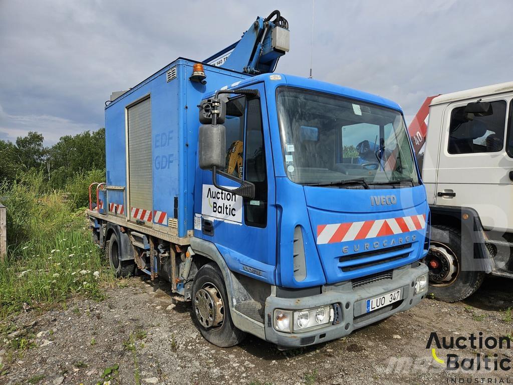 Iveco 100E 18 المنصات الهوائية المثبتة على شاحنة
