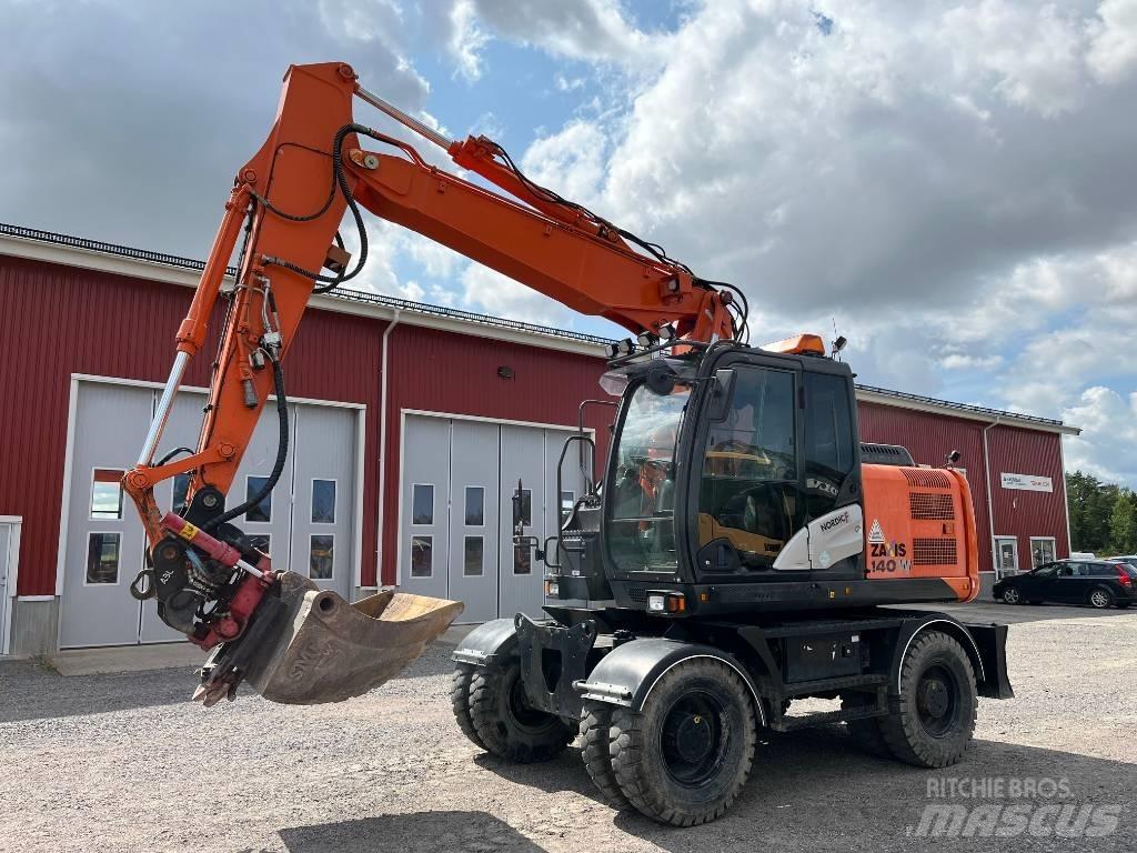 Hitachi ZX 140 W-5 حفارات بعجل