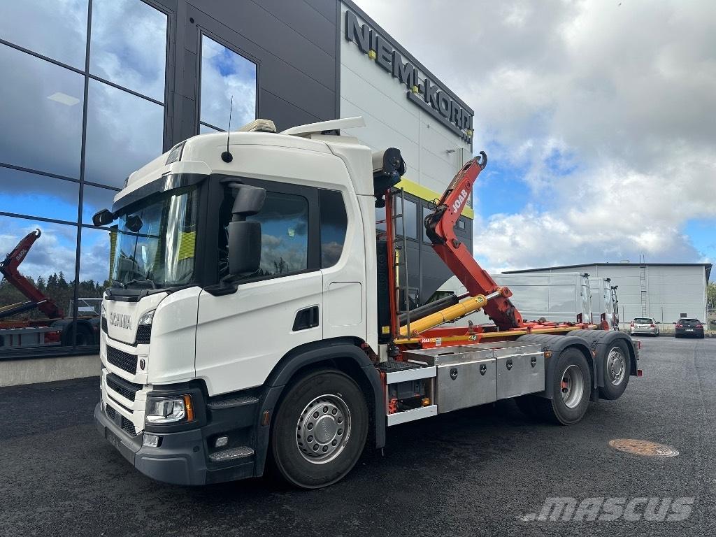 Scania P 370 6x2*4 شاحنات الرافعات الخطافية