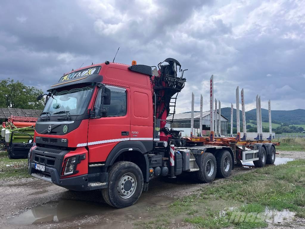 Volvo FMX 500 شاحنات أشجار