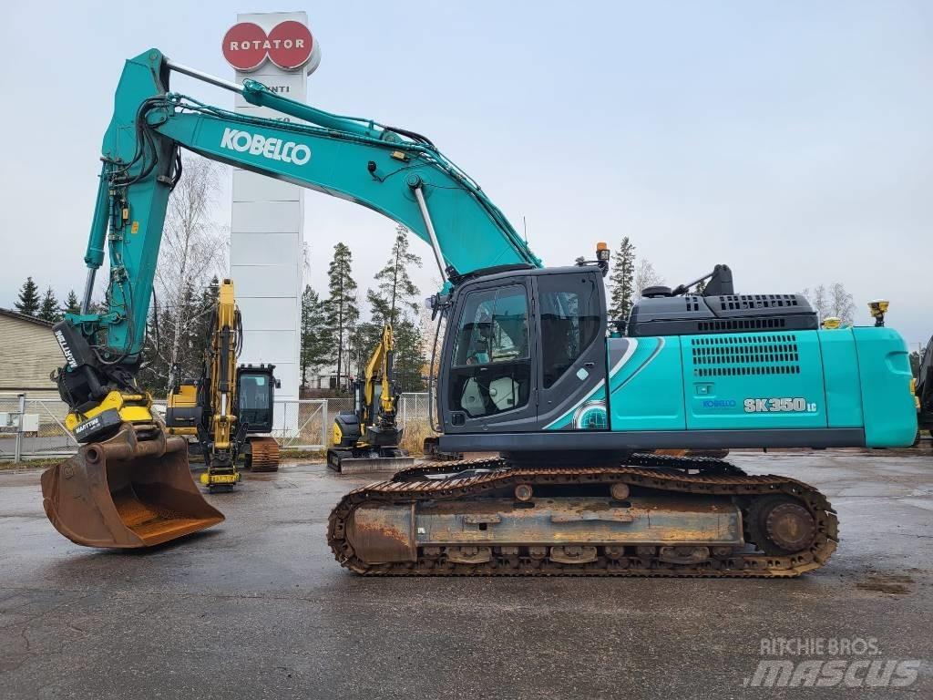 Kobelco SK350LC-10E حفارات زحافة