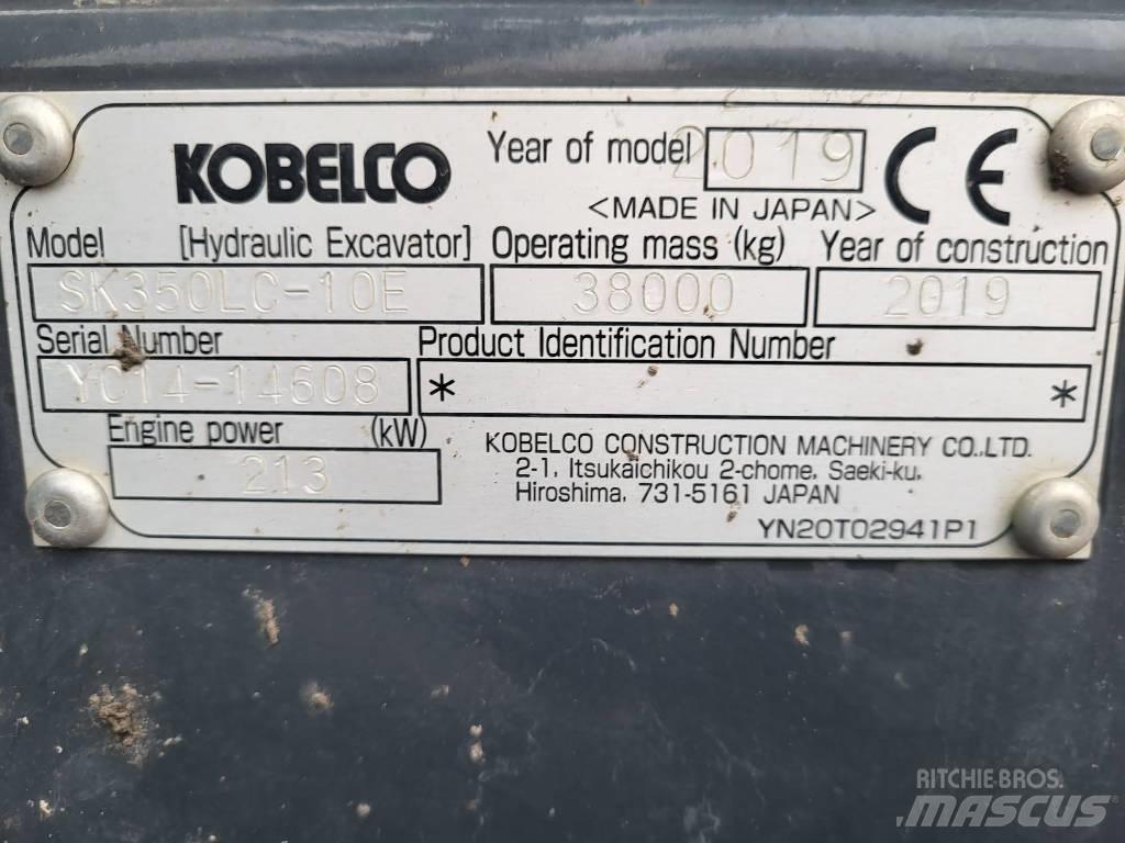 Kobelco SK350LC-10E حفارات زحافة