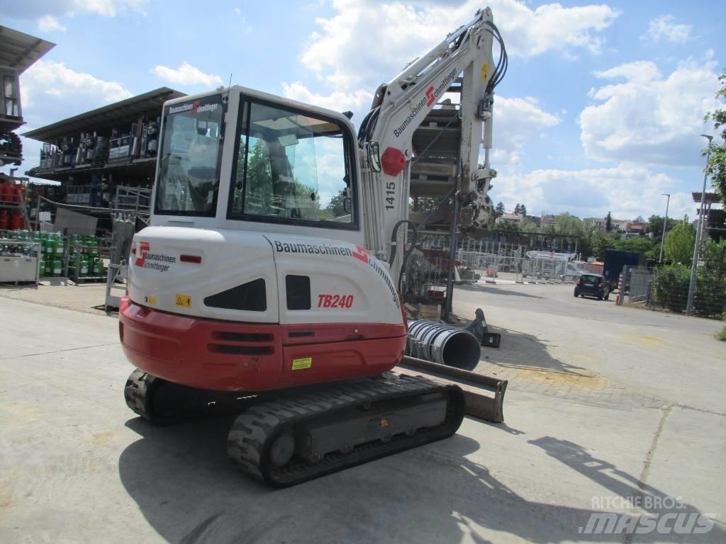 Takeuchi TB240 حفارات صغيرة أقل من 7 طن (حفارات صغيرة)