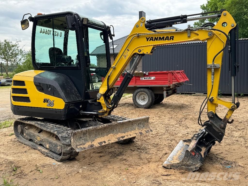 Yanmar SV 26 حفارات صغيرة أقل من 7 طن (حفارات صغيرة)