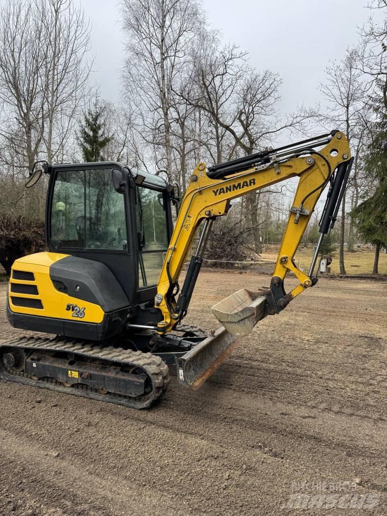 Yanmar SV 26 حفارات صغيرة أقل من 7 طن (حفارات صغيرة)