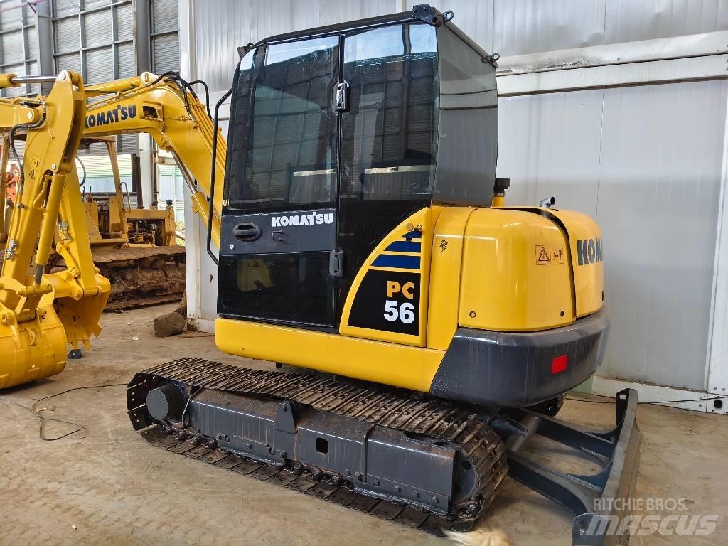 Komatsu PC 56 حفارات صغيرة أقل من 7 طن (حفارات صغيرة)