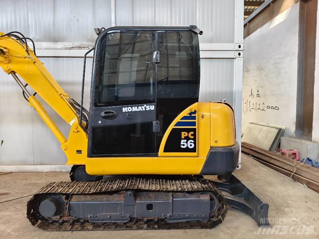 Komatsu PC 56 حفارات صغيرة أقل من 7 طن (حفارات صغيرة)