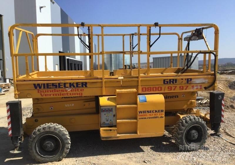 Haulotte H 12 SX رافعات مقصية الشكل