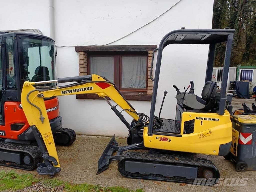 New Holland E 18 B حفارات صغيرة أقل من 7 طن (حفارات صغيرة)
