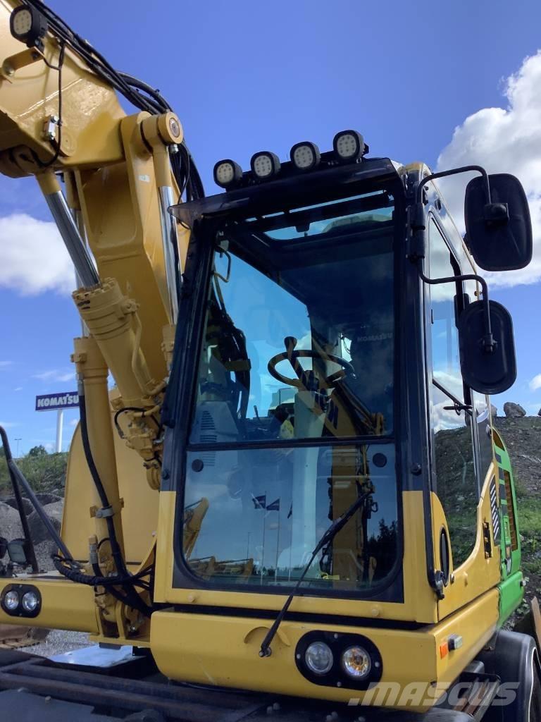 Komatsu PW148-10 حفارات بعجل