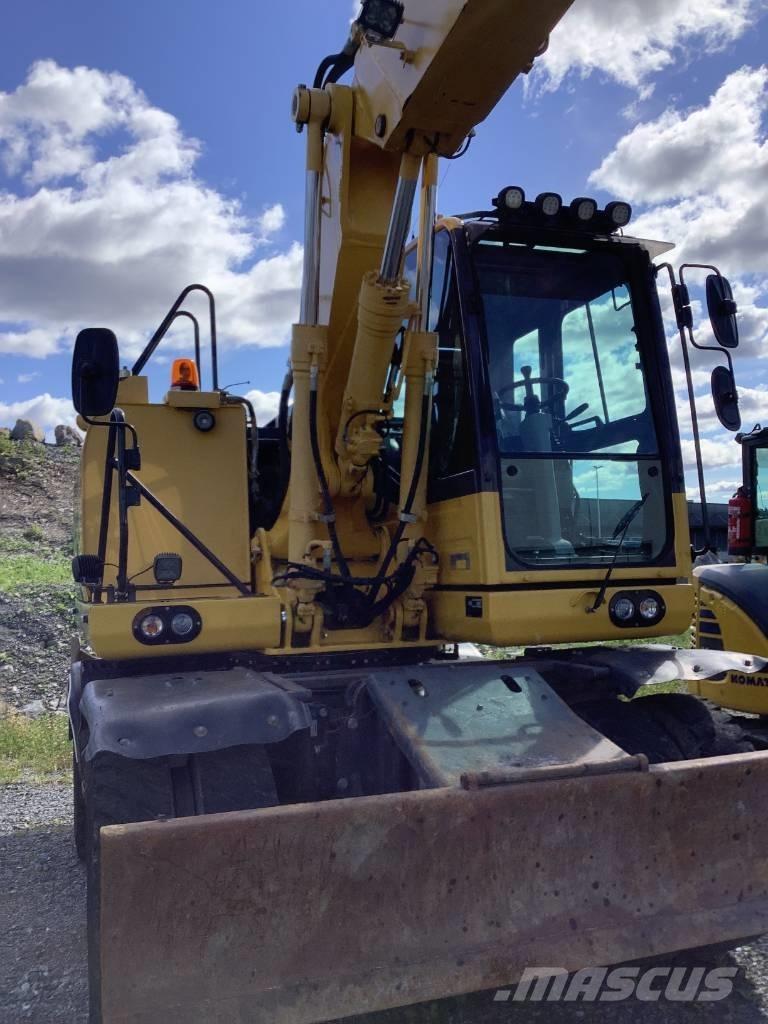 Komatsu PW148-10 حفارات بعجل