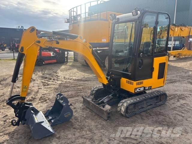 JCB 16 C حفارات صغيرة أقل من 7 طن (حفارات صغيرة)