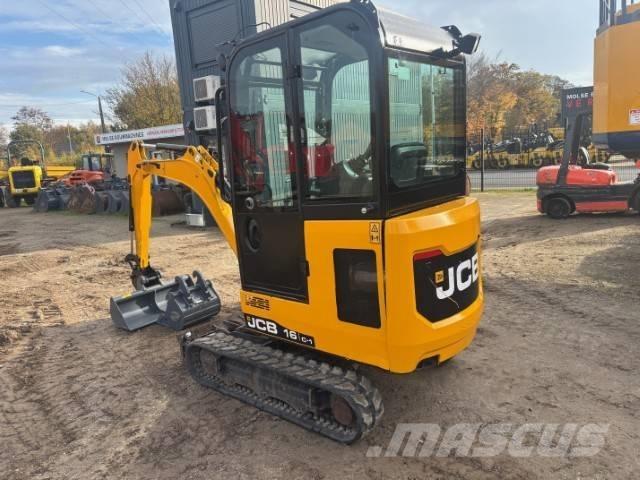 JCB 16 C حفارات صغيرة أقل من 7 طن (حفارات صغيرة)