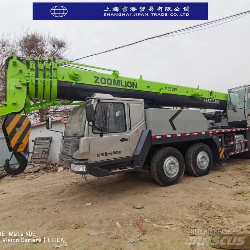 Zoomlion ZTC 550 رافعات صالحة لكل أنواع الطرق
