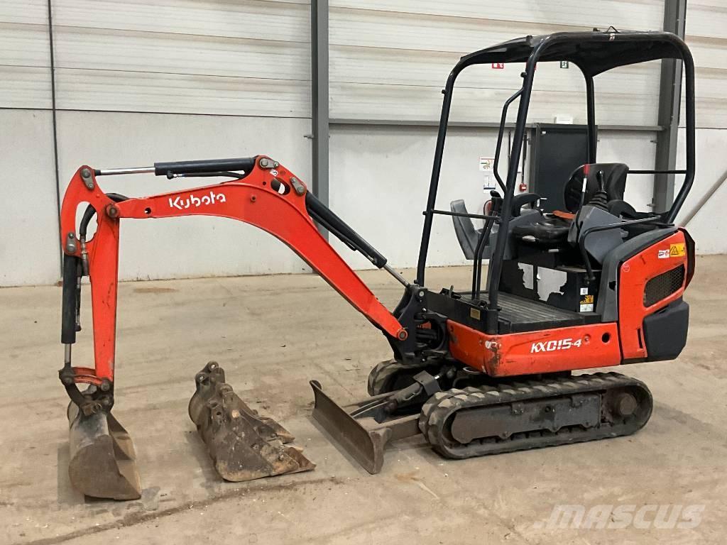 Kubota KX 015-4 حفارات صغيرة أقل من 7 طن (حفارات صغيرة)