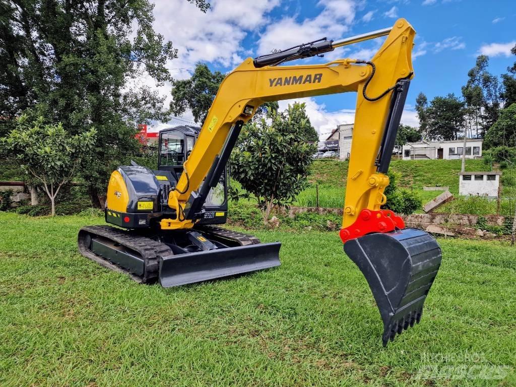 Yanmar Vio 75 حفارات صغيرة أقل من 7 طن (حفارات صغيرة)