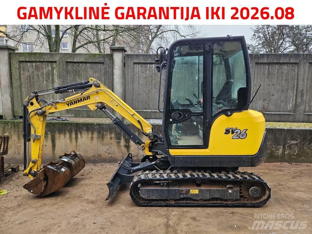 Yanmar SV 26 حفارات صغيرة أقل من 7 طن (حفارات صغيرة)