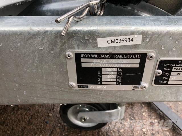 Ifor Williams HB 506 نصف مقطورات لنقل الحيوانات