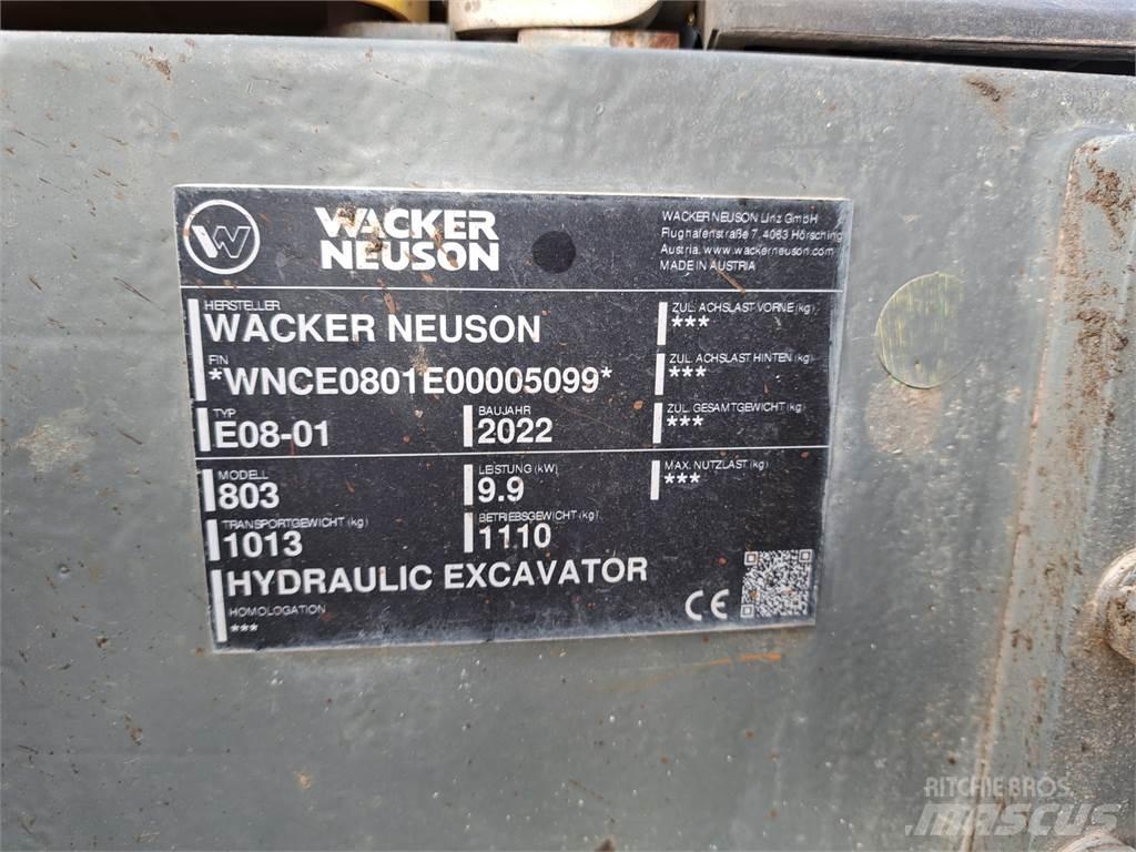 Wacker Neuson 803 حفارات زحافة