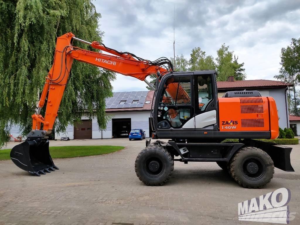 Hitachi ZX 140 W-5 حفارات بعجل