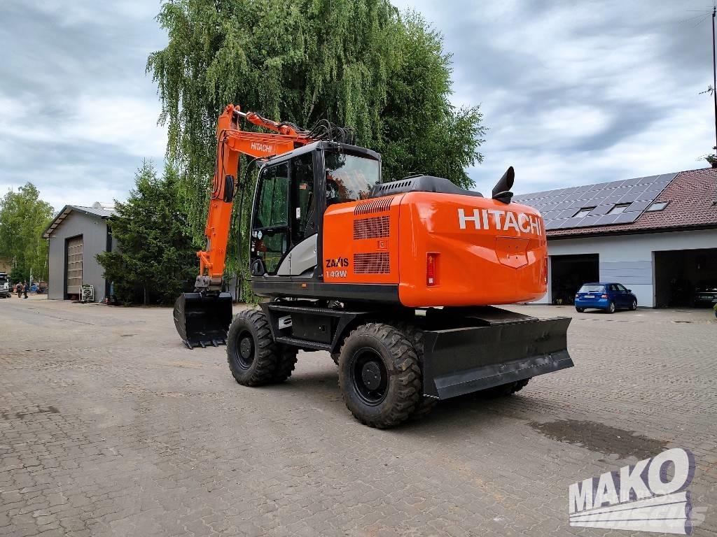 Hitachi ZX 140 W-5 حفارات بعجل