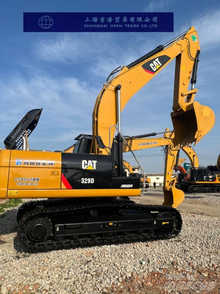 CAT 329 D حفارات زحافة