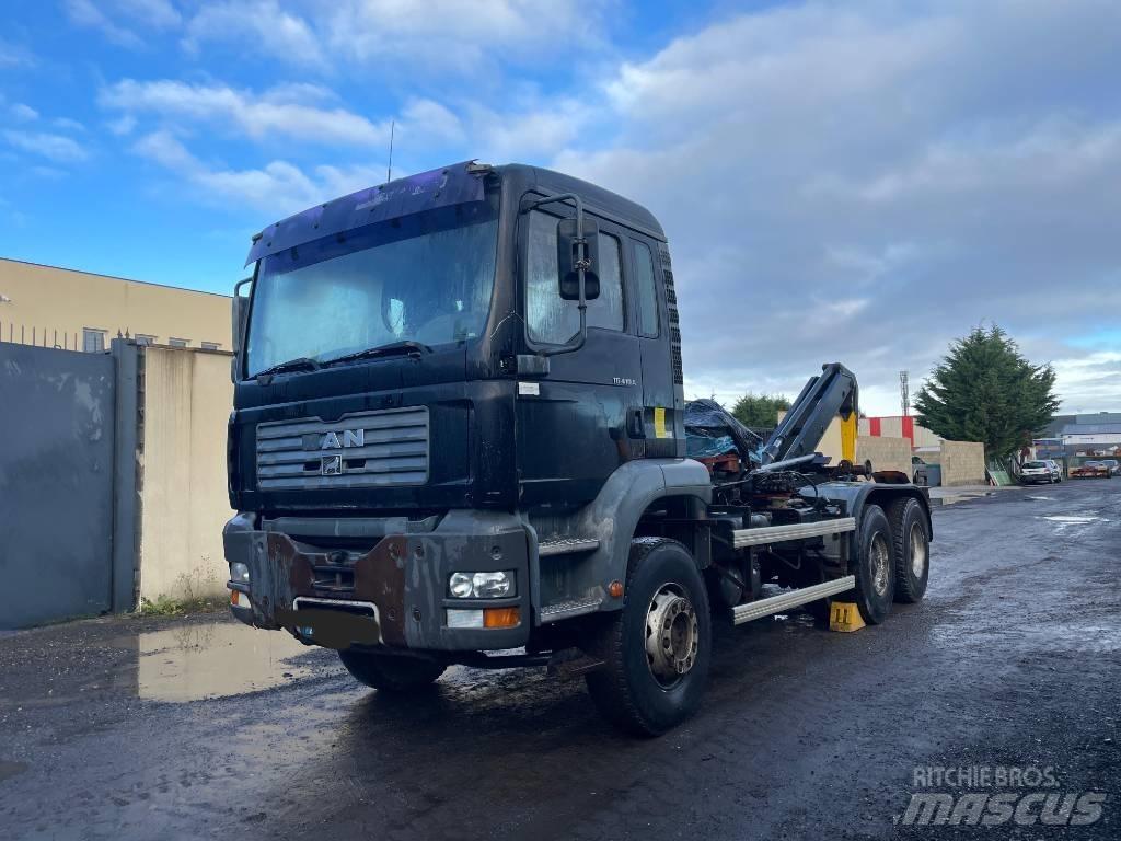MAN TGA 26.410 شاحنات الرافعات الخطافية