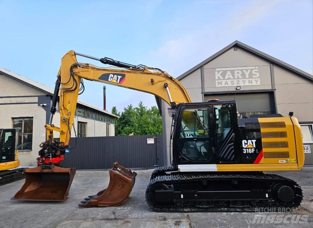CAT 316FL حفارات زحافة