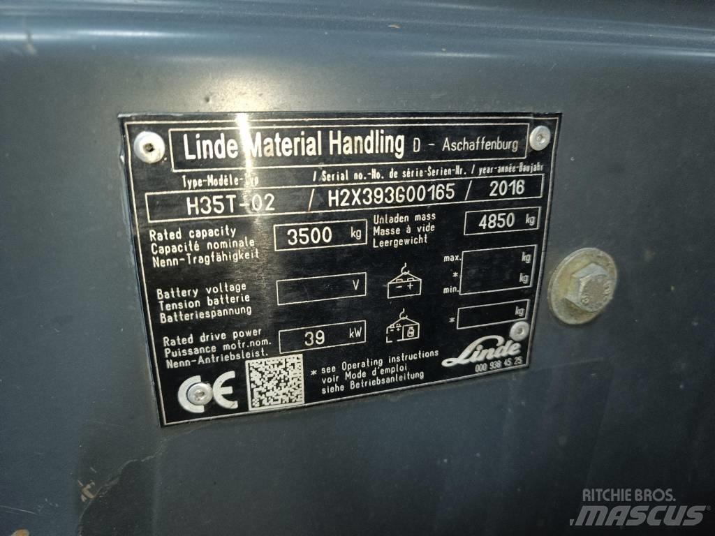 Linde H35 T شاحنات LPG