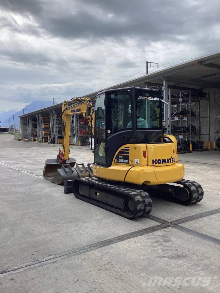 Komatsu PC 58 MR-5E0 حفارات صغيرة أقل من 7 طن (حفارات صغيرة)