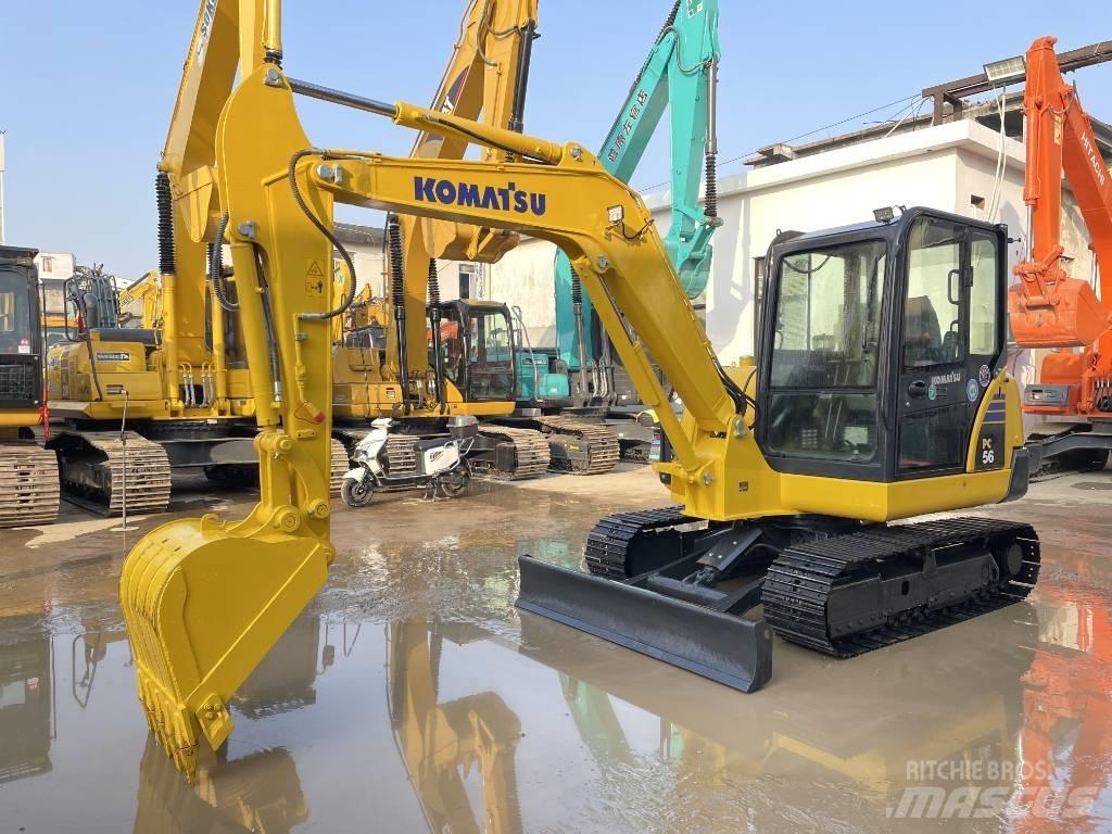 Komatsu PC 56-7 حفارات صغيرة أقل من 7 طن (حفارات صغيرة)