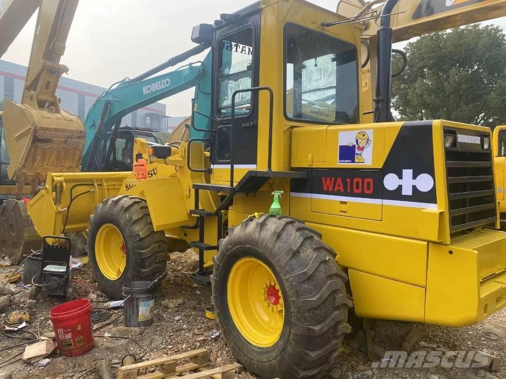 Komatsu wa100-1 لوادر بعجل