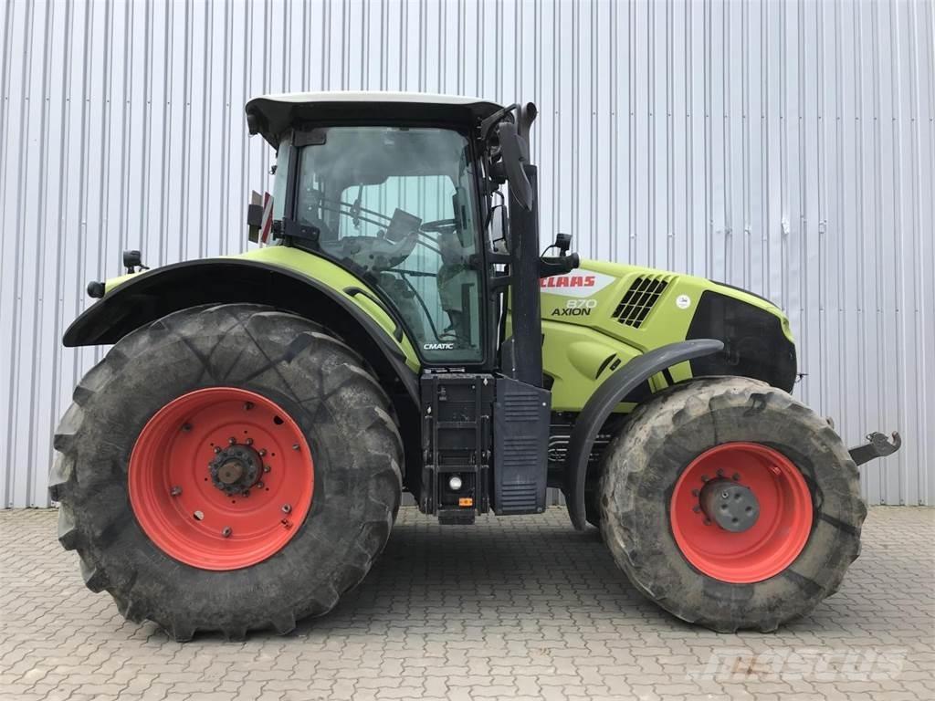 CLAAS Axion 870 الجرارات