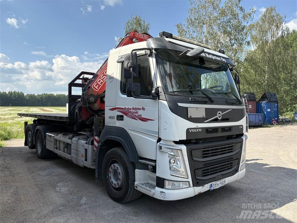 Volvo FM460 6x2*4 شاحنات الرافعات