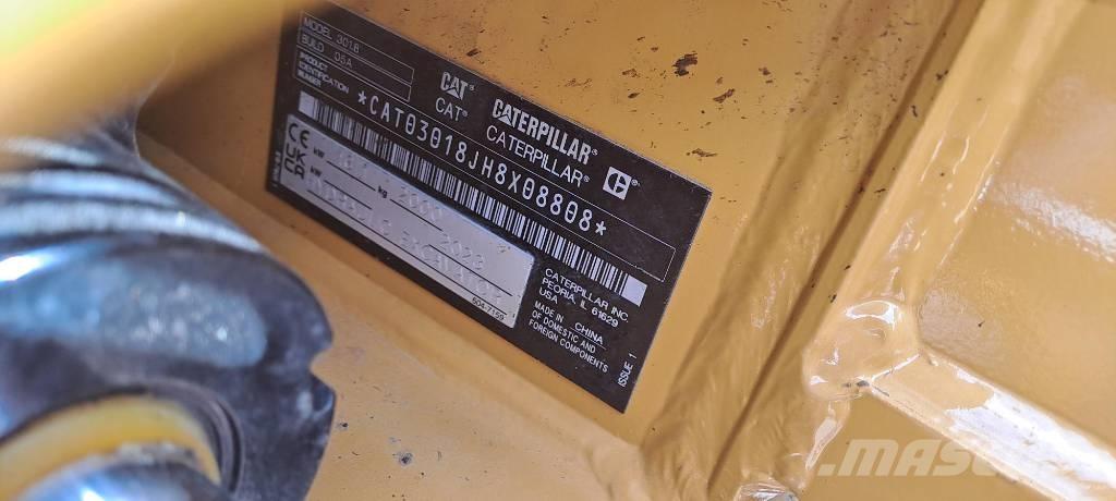 CAT 301.8 حفارات صغيرة أقل من 7 طن (حفارات صغيرة)