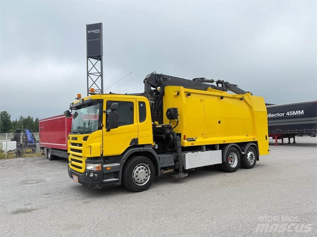 Scania P380 6x2*4 شاحنات الرافعات
