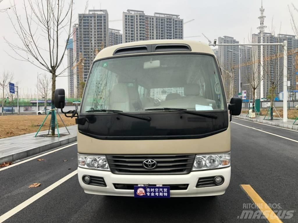 Toyota coaster حافلة داخل المدينة