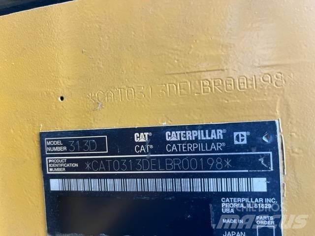 CAT 313 D حفارات زحافة