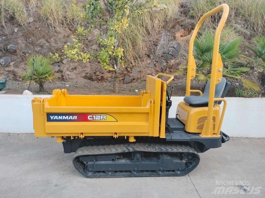 Yanmar C 12 R عربات نقل قلابة مجنزرة