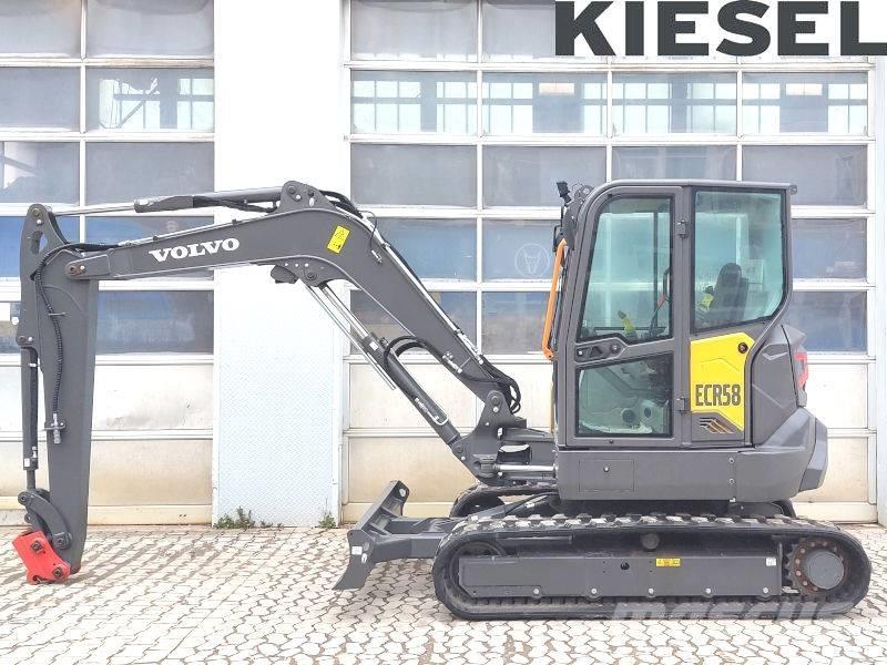 Volvo ECR 58 F حفارات صغيرة أقل من 7 طن (حفارات صغيرة)