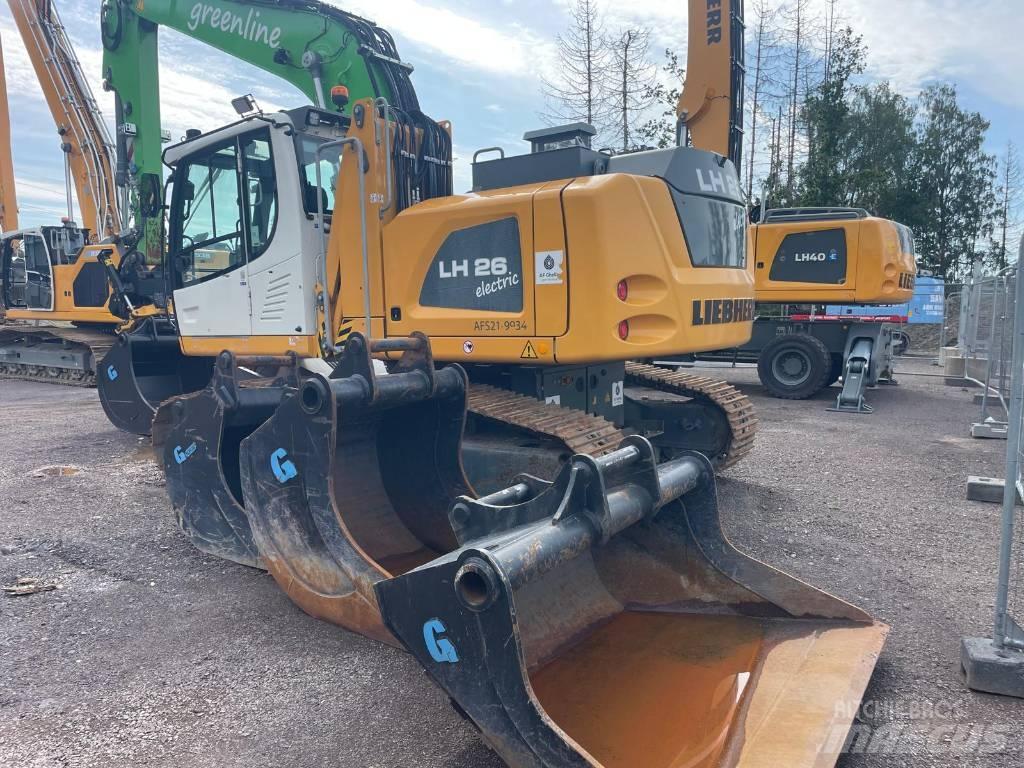 Liebherr LH 26 EC حفارات زحافة